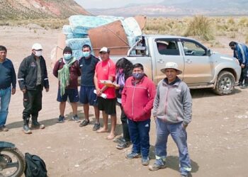 Familias afectadas por las crecidas de los ríos de Cusi Cusi, recibieron asistencia