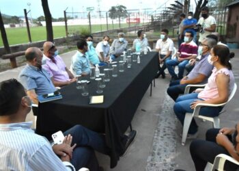 Intendentes y Comisionados del Ramal se reunieron con autoridades del COE Provincia