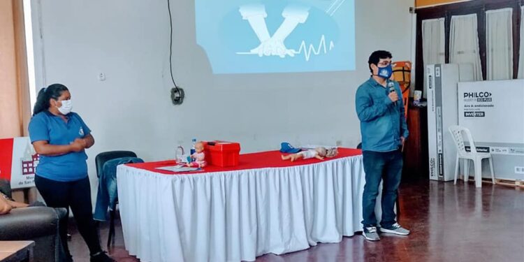 San Pedro con gran concurrencia en Cursos de Primeros Auxilios