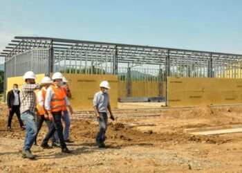 La zona Franca de Perico lleva el 70% de su obra pese a las intensas lluvias