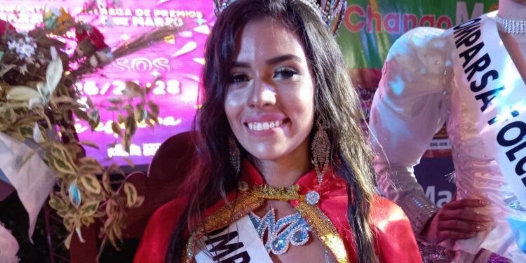 Nayla Cabrera es la nueva Reina del Carnaval de San Pedro