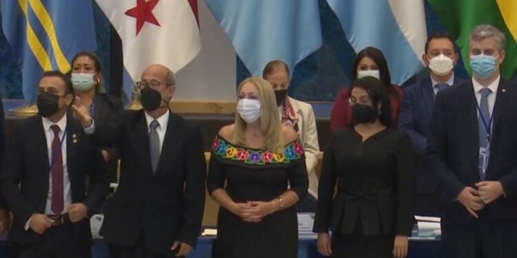 La senadora jujeña Silvia Giacoppo fue elegida presidenta del Parlatino