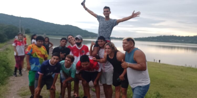 Claudia Trujillo: “es la primera vez que salimos de campamentos con los chicos que participan en deporte adaptado y estamos muy contentos”