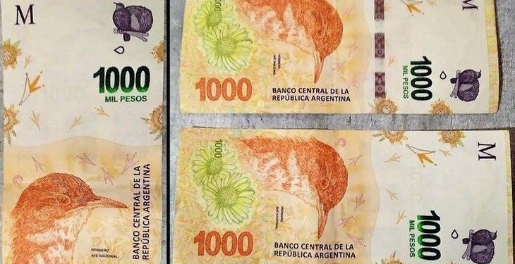 Desde su emisión, el billete de $1.000 perdió 92% de su valor en dólares
