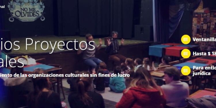 Subsidios del FNA para proyectos culturales