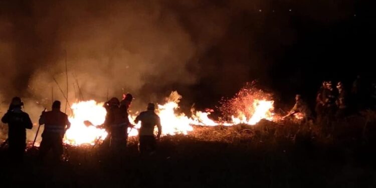 Alejandro Cook: «los brigadistas jujeños están acostumbrados a todo tipo de terrenos, sobre todo montaña por eso Nación les asignó la zona de Ituzaingó»