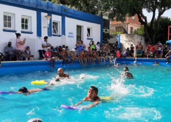 San Pedro vivió a pleno sol el «Encuentro de Natación»
