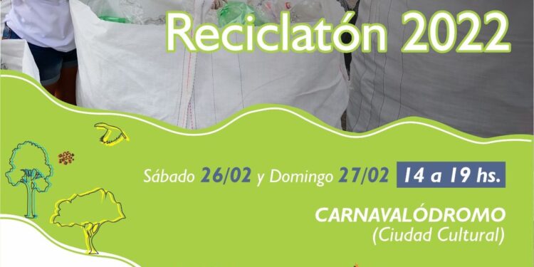Reciclatón en Carnaval