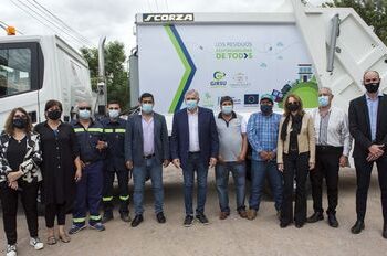 Se entregó a la municipalidad de Pampa Blanca un Camión Scania para la recolección de residuos