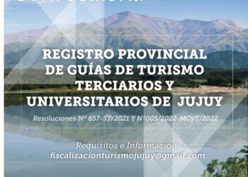 Se abrió el Registro de Guías de Turismo Terciarios y Universitarios de Jujuy