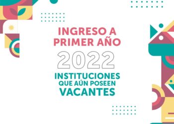 Ingreso a Primer Año: Listado de Instituciones que poseen vacantes