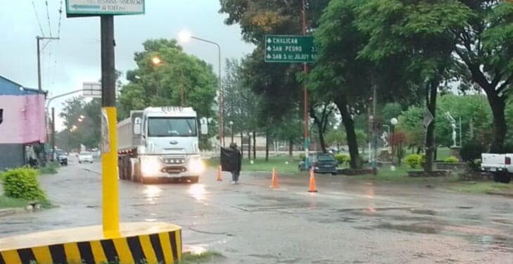 Fuerte temporal en Fraile Pintado:  paso habilitado sólo para transporte pesado