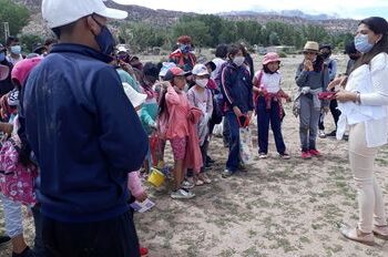 Línea 102 “Tu derecho a Ser Oído y Oída”: promocionó derechos de las Infancias en Humahuaca
