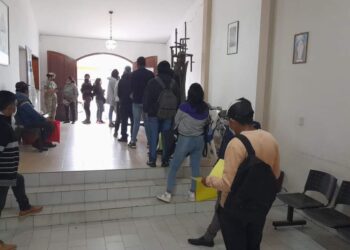 Gran convocatoria de jóvenes en Monterrico para ingresar al Servicio Militar Voluntario