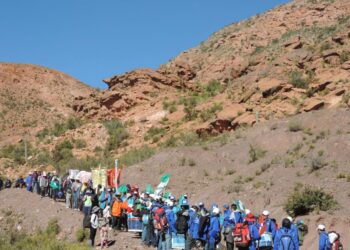 Peregrinación a Punta Corral: La Virgen estará en Tumbaya el 10 de abril 