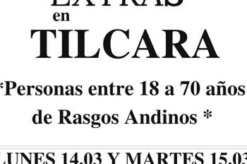 Casting para extras de una importante serie