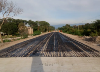 Obras en Manantiales: finalizan puente en RP 61