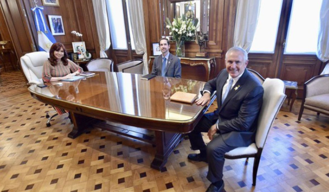 CFK pidió a Estados Unidos su colaboración en el proyecto para crear un Fondo Nacional para cancelar la deuda con el FMI