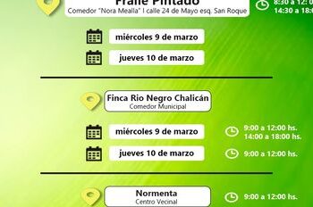 Programa «Comer en Casa» para familias de San Antonio y Fraile Pintado