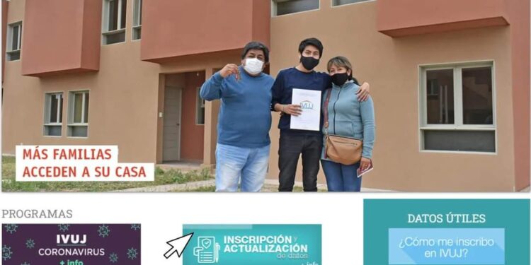 IVUJ: se puede actualizar online los datos de grupos familiares