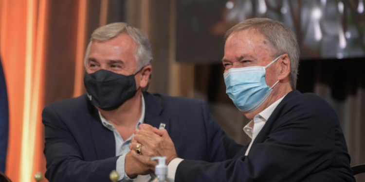 Cumbre de Schiaretti, Morales, Frigerio, Monzó, Urtubey, Randazzo y Javkin