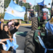 55 fotos de la masiva protesta de productores rurales con sus tractores en Plaza de Mayo