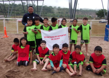 Encuentro «Fútbol Playa Kids» en la Ciudad Cultural