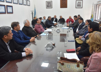 La Comisión de Trabajo se reunió con personal de la Federación Argentina de Sindicatos de Policiales y Penitenciarios