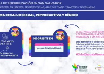 Jornada de Sensibilización en Atención Integral de niñeces, adolescencias y adultos trans, travestis y personas no binarias