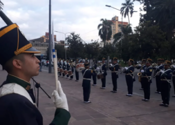 Con una emotiva ceremonia se conmemoró el Día del Himno Nacional