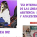 Día internacional de las líneas de asistencia para la niñez y adolescencia