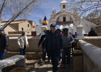 Morales inauguró obras en Alfarcito que enaltecen y preservan su cultura