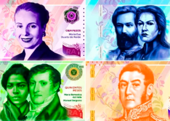 Próceres en lugar de animales: estos son los nuevos billetes de $100, 200, 500, 1.000 que presentó Alberto Fernández