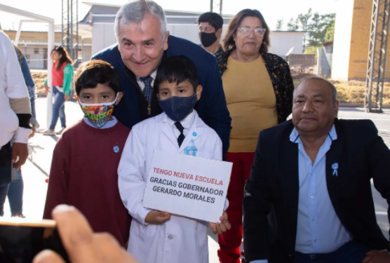 Con Renta de Cauchari: Morales inauguró una escuela en la que se formarán 500 alumnos de Santa Clara