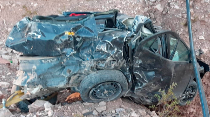 Cuesta de Lipán: Dos personas fallecidas tras siniestro vial