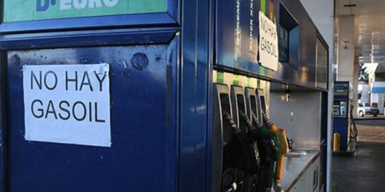 El mapa del gasoil: hay siete provincias “en rojo” por el desabastecimiento
