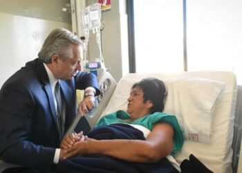 El Presidente visitó a Milagro Sala: «Se instauró un sistema de clara persecución»