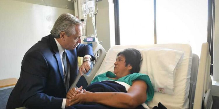 El Presidente visitó a Milagro Sala: «Se instauró un sistema de clara persecución»