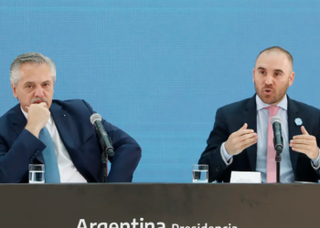 El Presidente y Guzmán anuncian el proyecto para gravar la “renta inesperada”