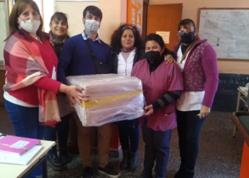 8 escuelas sampedreñas recibieron equipamientos para sostener desayunos, almuerzos y meriendas