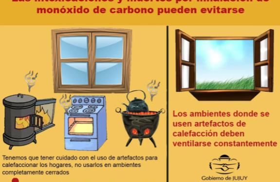 Recomendaciones para evitar intoxicaciones por monóxido de carbono