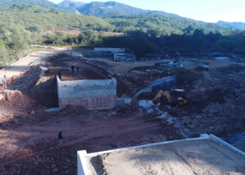 Gran avance en obras de nuevo puente cercano a El Fuerte