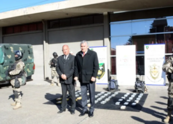 Morales informó el secuestro de más de 50 kilos de cocaína en la frontera