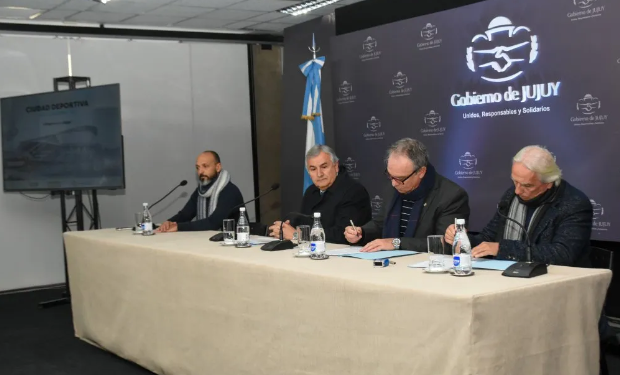 Ciudad Deportiva: Morales celebró el inicio de construcción del estadio flexible en Alto Comedero