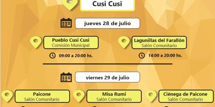 Se efectuará la entrega de unidades alimentarias en la Puna y Quebrada