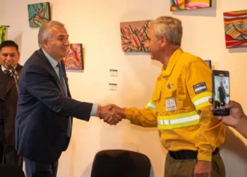 El Gobernador destacó la importancia de fortalecer el sistema contra Incendios Forestales