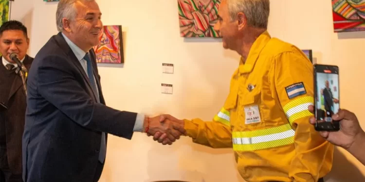 El Gobernador destacó la importancia de fortalecer el sistema contra Incendios Forestales