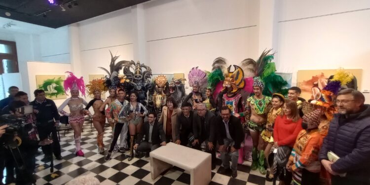 San Pedro presento el «Carnaval de Invierno» del país