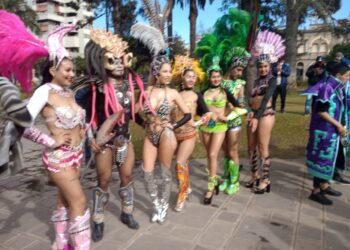San Pedro presento el «Carnaval de Invierno» del país