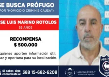 Ofrecen $500.000 de recompensa para dar con el prófugo Rótolos